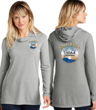 WWR23/Sport Tek Women TriBlend Wicking Long Sleeve Hoodie/LST406/