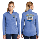 WWR23/TriBlend Wicking Lightweight Quarter Zip Pullover/LST407/