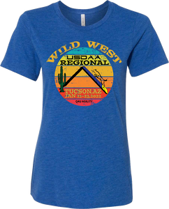 Wild West Regional - Women's Relaxed Fit Tri Blend 6413