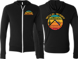 Wild West Regional Unisex Triblend Lightweight Full-Zip Hooded Long Sleeve Tee 3939