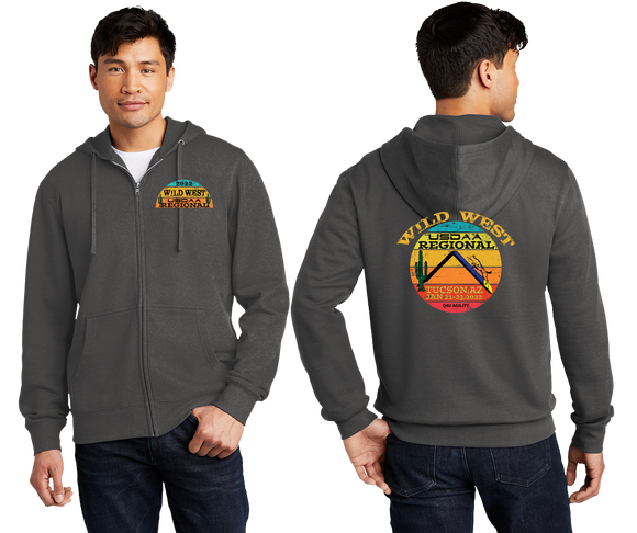 Wild West Regional  Fleece Full-Zip Hoodie DT6102