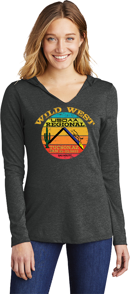Wild West Regional - Women's Perfect Tri® Long Sleeve Hoodie. DM139L