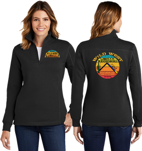 Wild West Regional Ladies 9oz 1/4-Zip Sweatshirt LST253