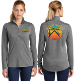 WIld West Regional Tri-Blend Wicking Lightweight 1/4-Zip Pullover LST407