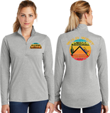 WIld West Regional Tri-Blend Wicking Lightweight 1/4-Zip Pullover LST407