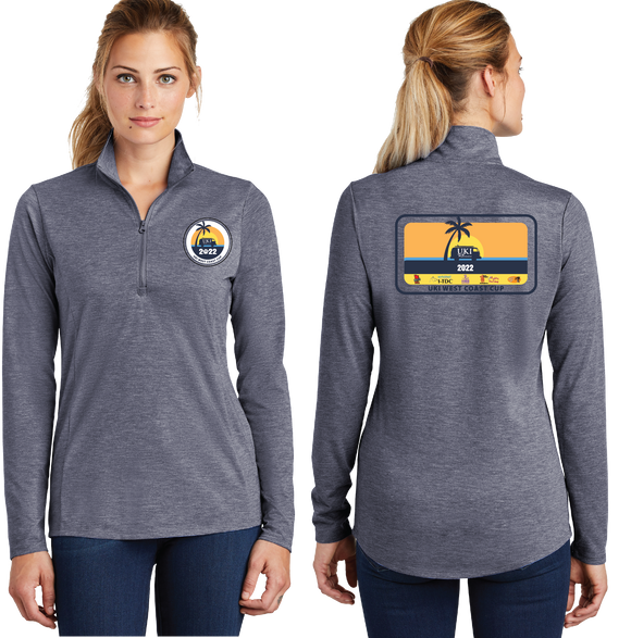 WCC/TriBlend Wicking Lightweight Quarter Zip Pullover/LST407/