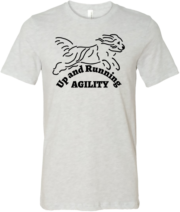 Up and Running -  UniSex 100% Cotton T shirt - Great fit Men & Women - 3001
