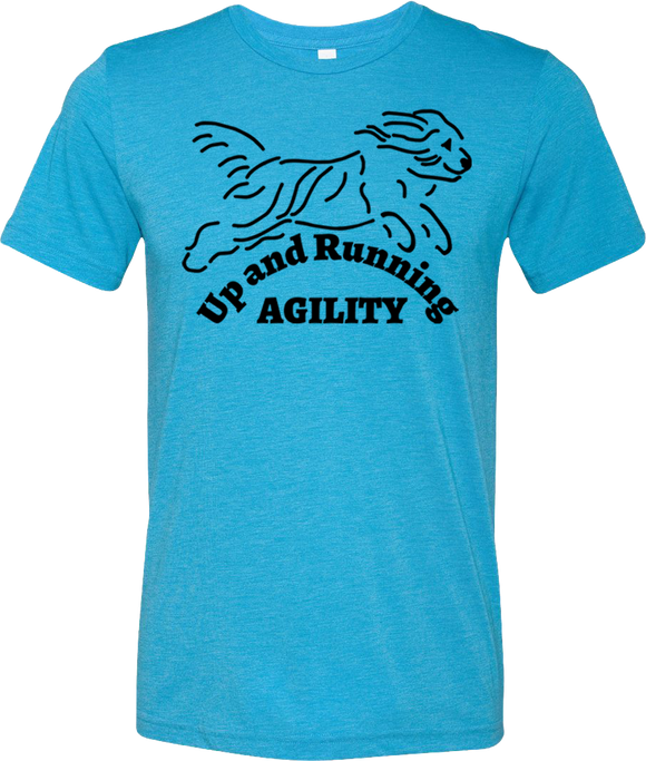 Up and Running -  UniSex Tri Blend T Shirt - SOFTEST 