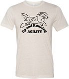 Up and Running -  UniSex Tri Blend T Shirt - SOFTEST "Cotton Feel" on the Market!
