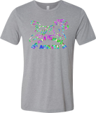 Up and Running -  UniSex Tri Blend T Shirt - SOFTEST "Cotton Feel" on the Market!