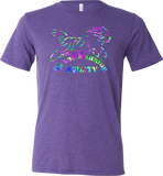 Up and Running -  UniSex Tri Blend T Shirt - SOFTEST "Cotton Feel" on the Market!